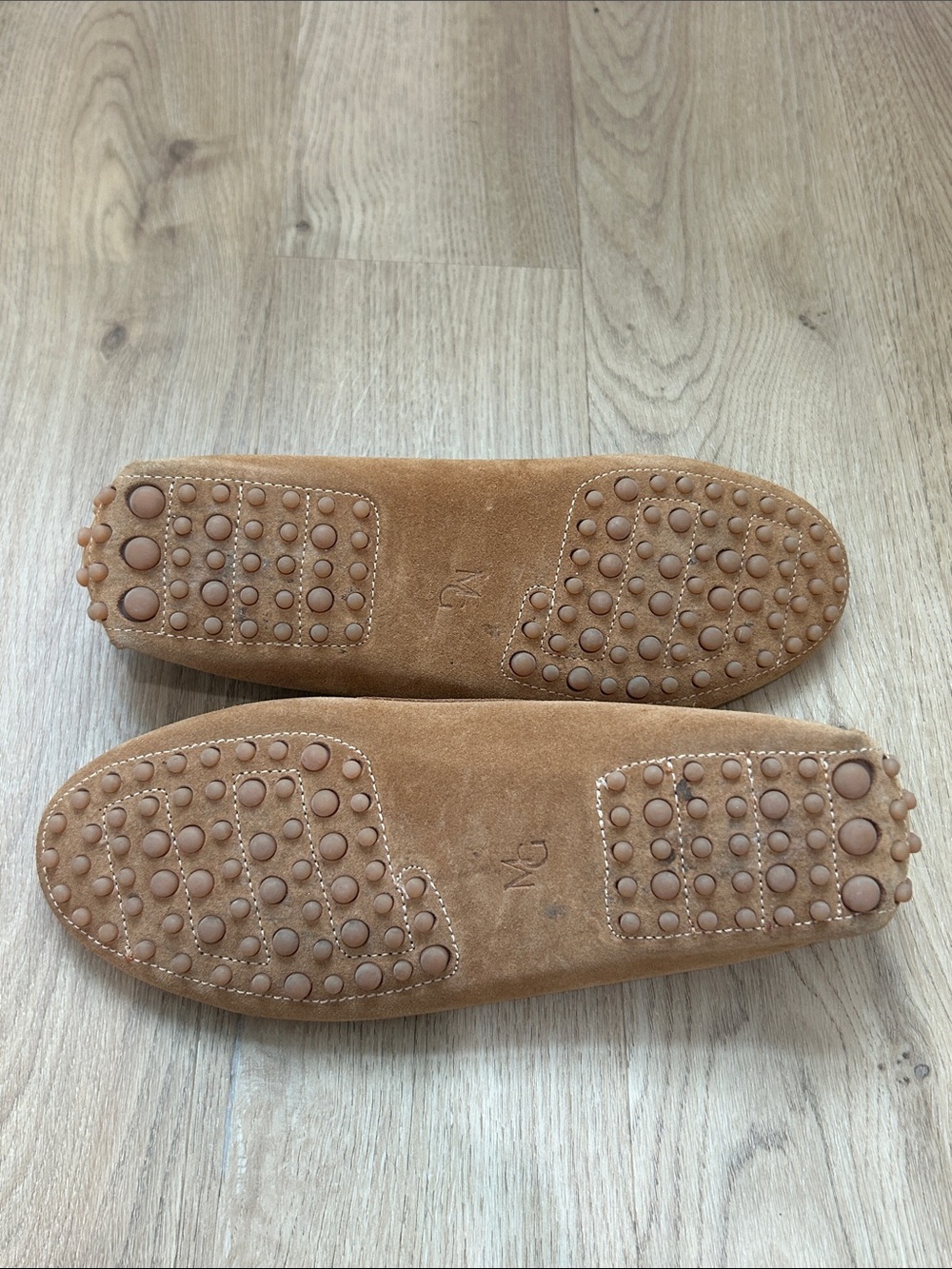 M. Gemi The Felize Suede Saddle Driver Size 37.5 EUC - Picture 5 of 9